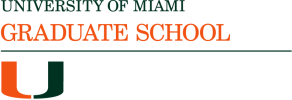 University of Miami online application menu