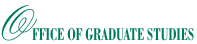 Office of Graduate Studies