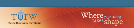 Taylor University Header Image