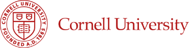 Cornell University online application menu