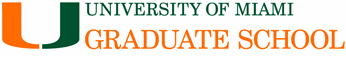 University of Miami online application menu