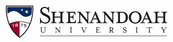 Shenandoah University online application menu