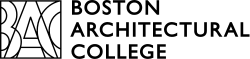 Boston Architectural College online application menu