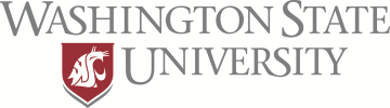 Washington State University online application menu